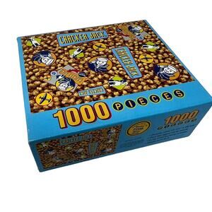 NEW! Cracker Jack 1000 Piece Puzzle Sealed Sailor Jack Blue Box